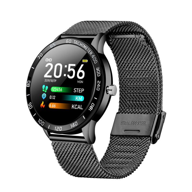 Modern Luxury New Smart Watch For Men and Women LED Color Screen And With Heart Rate Blood Pressure Tracker With  Multi-Function Mode Sport Smartwatch fitness Tracker