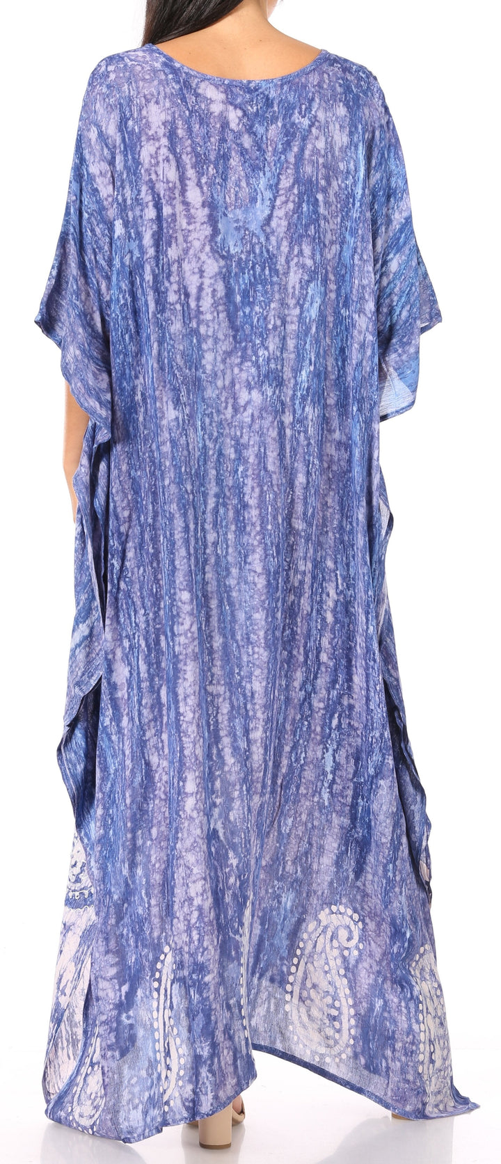 Sakkas Tacy Women's Boho Summer Maxi Dress for Casual or Lounge Wear