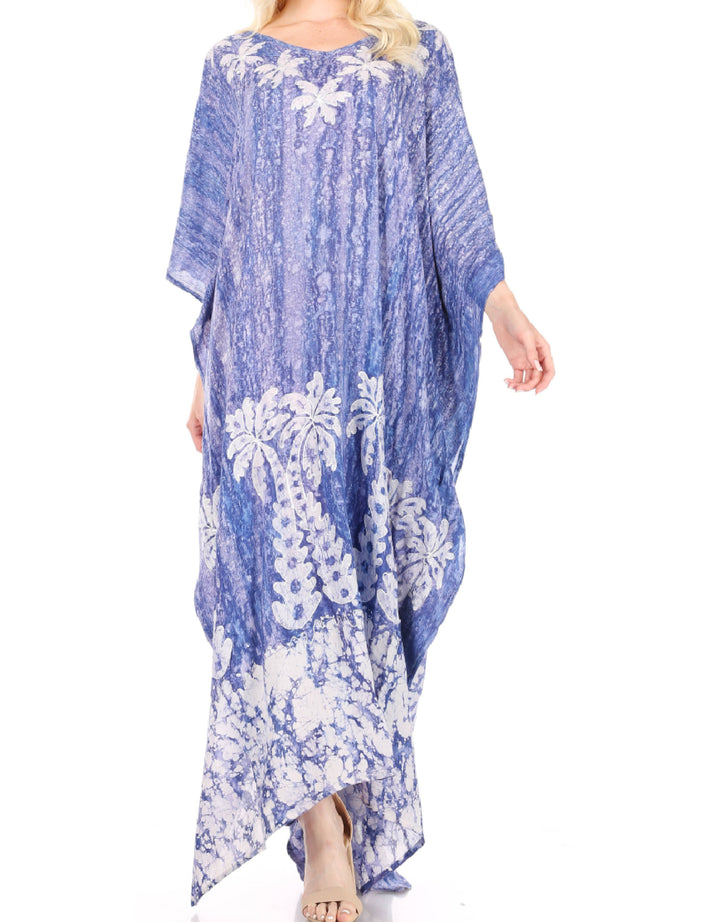 Sakkas Tacy Women's Boho Summer Maxi Dress for Casual or Lounge Wear