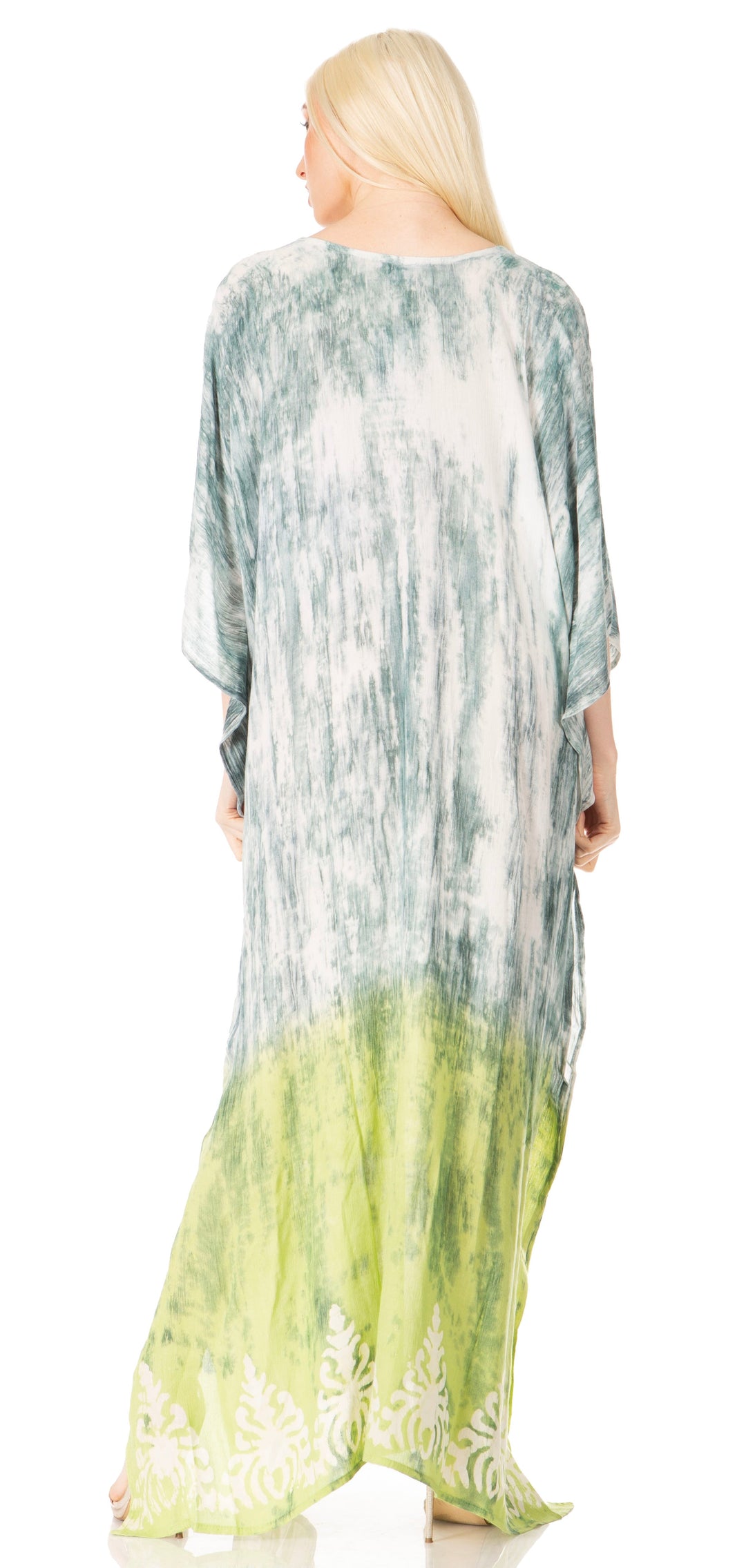 Sakkas Tacy Women's Boho Summer Maxi Dress for Casual or Lounge Wear