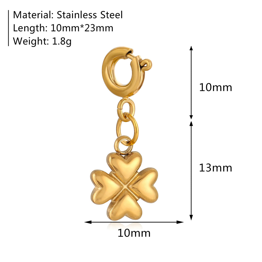 Stainless Steel Decorative Jewelry Charms