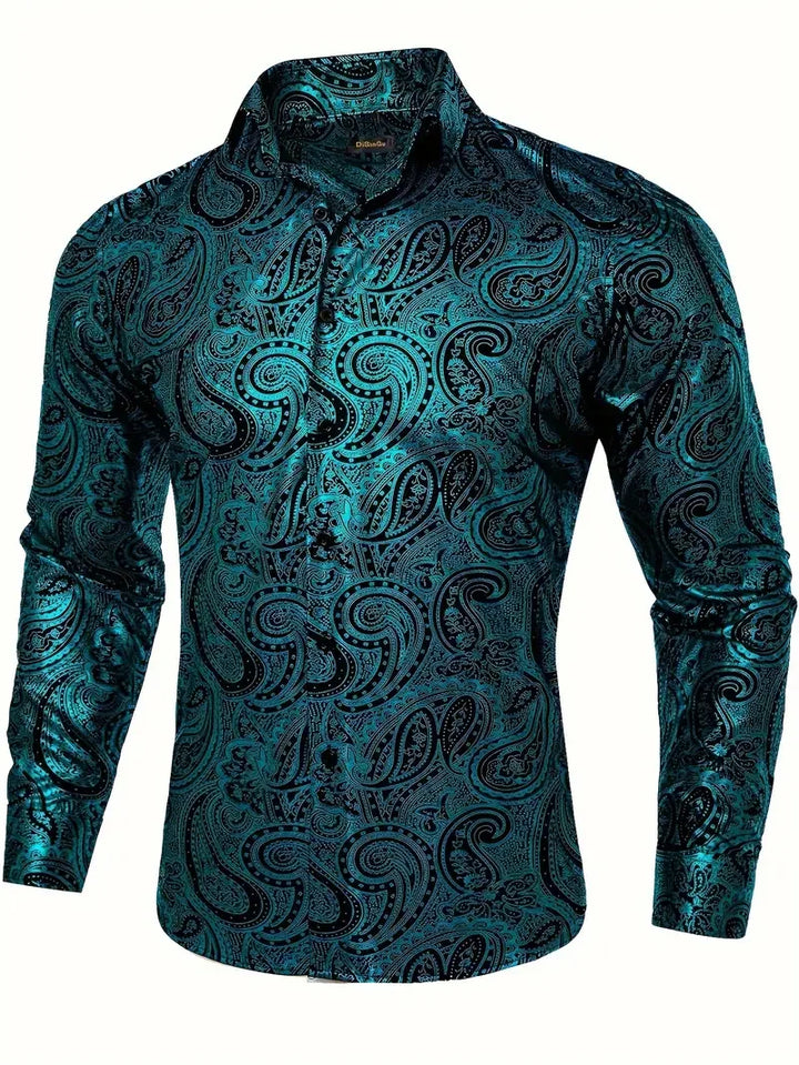 Men's Long-Sleeve Casual Shirt