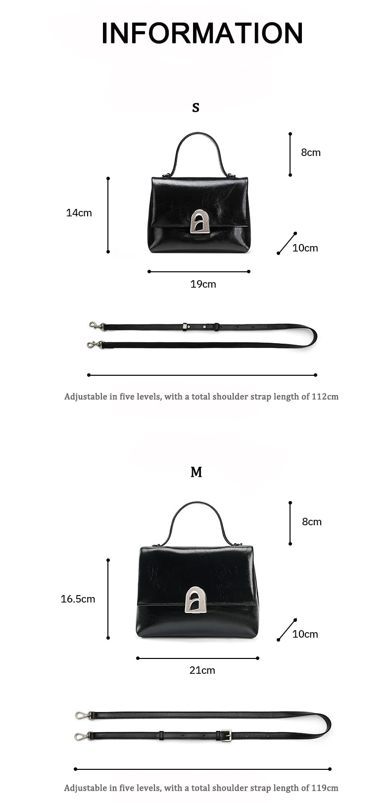 LA FESTIN Luxury Small Leather Shoulder and Crossbody Bag