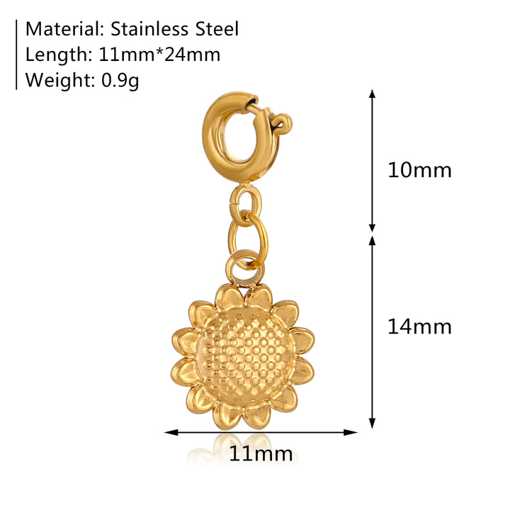 Stainless Steel Decorative Jewelry Charms