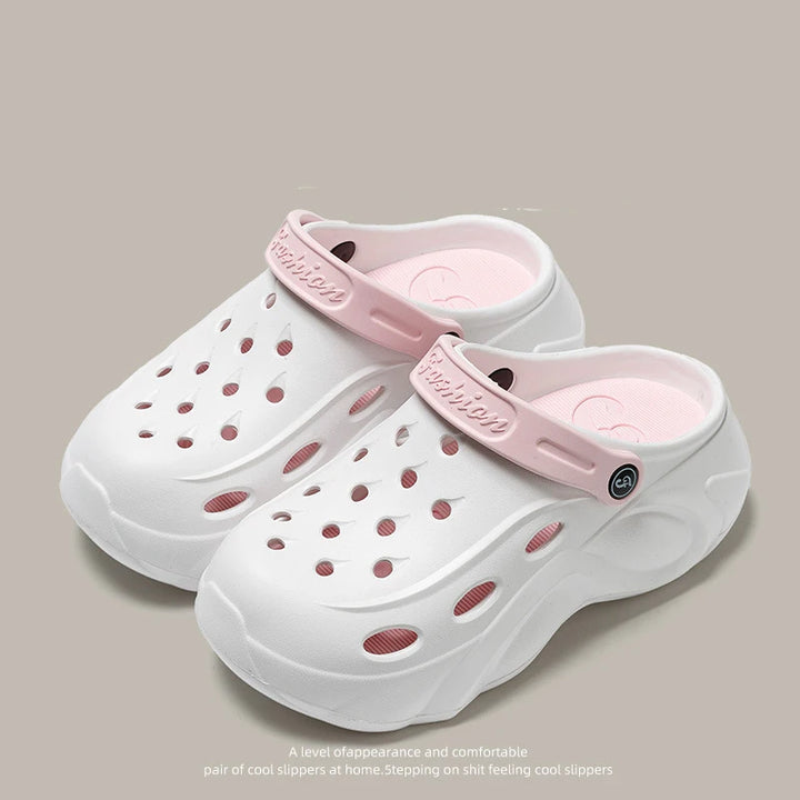 Women's Pearl-Accent Platform Clogs