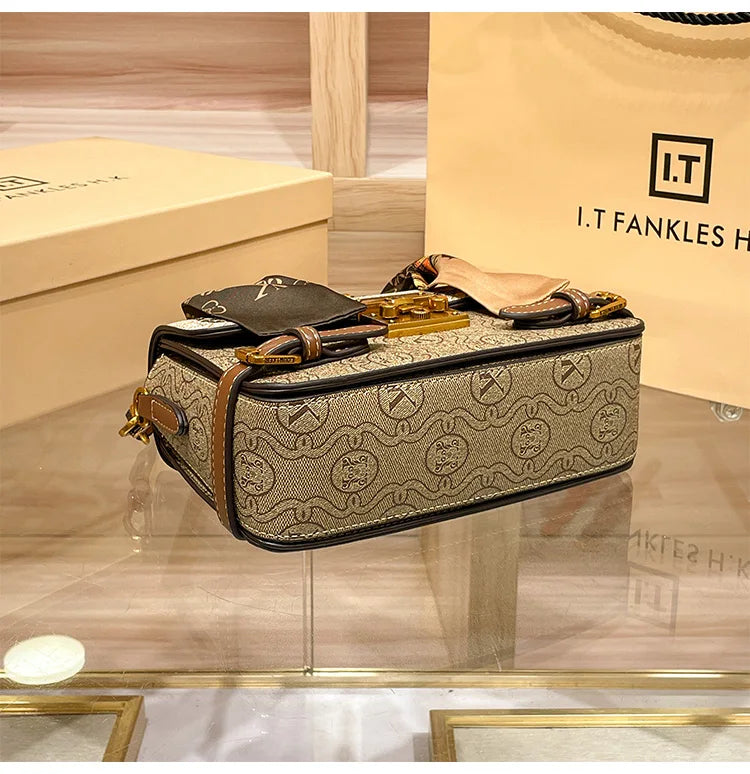 High-End Fashion Women's Shoulder and Crossbody Handbag