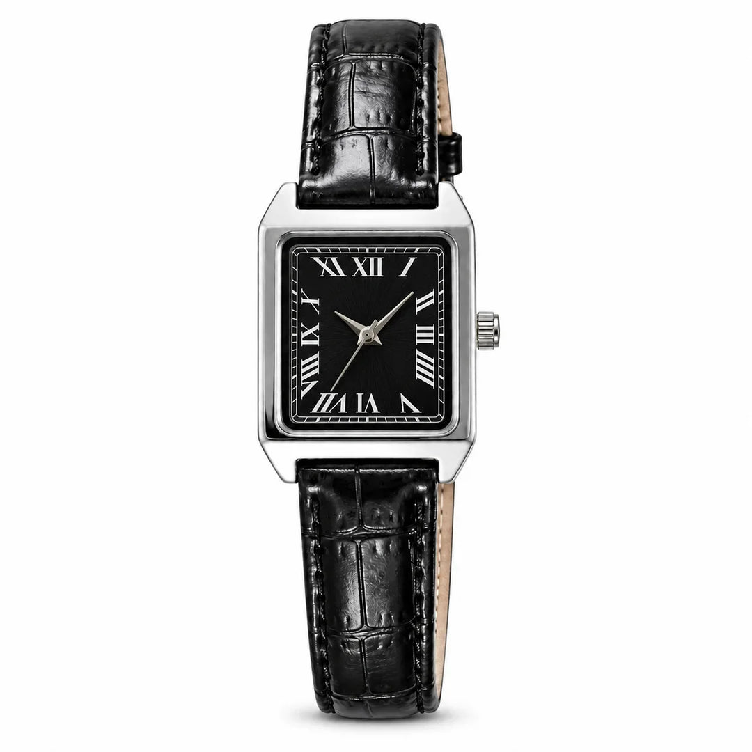 Women's Square Roman Numeral Watch – Quartz