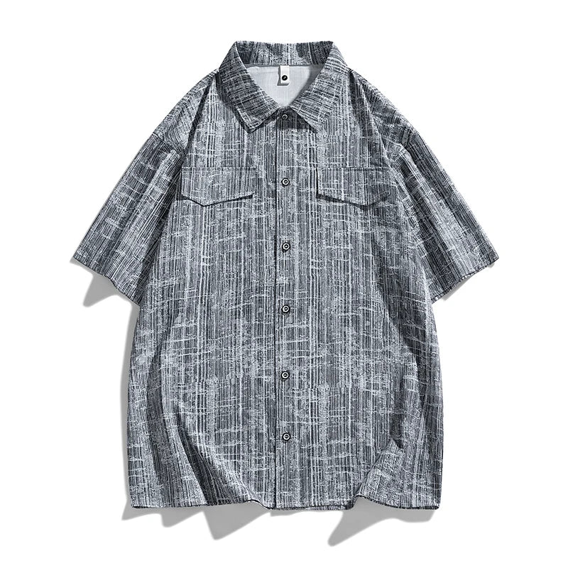 Men's Short-Sleeve Printed Shirt