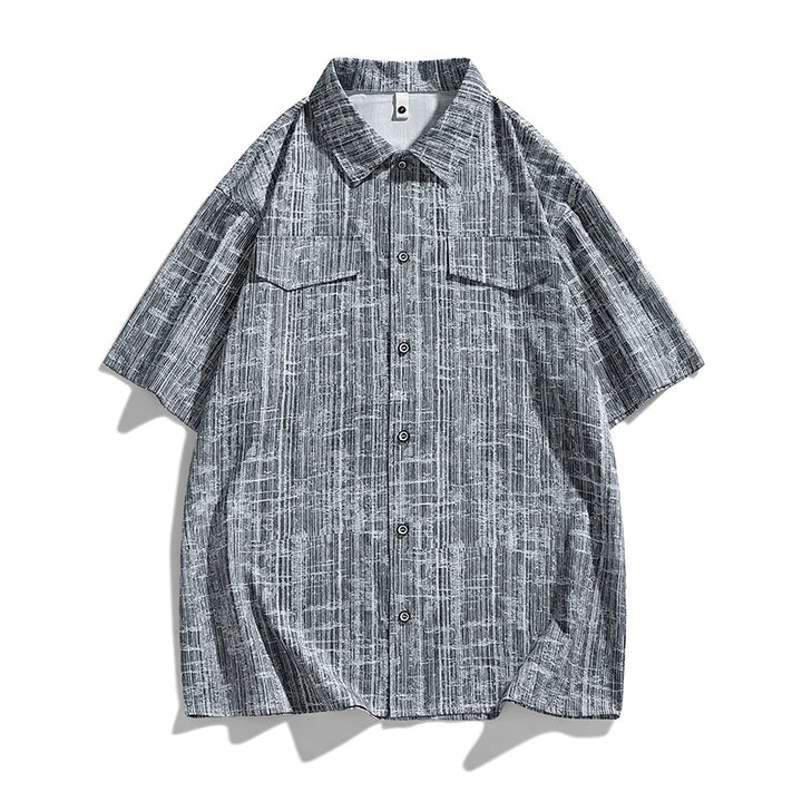 Men's Short-Sleeve Printed Shirt