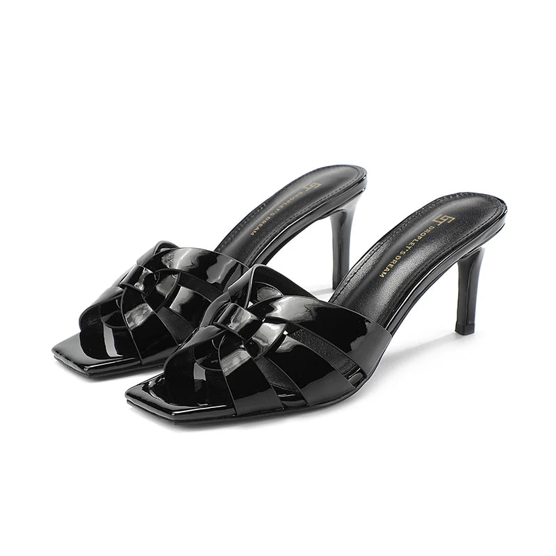 Women's High-Heel Slide Sandals