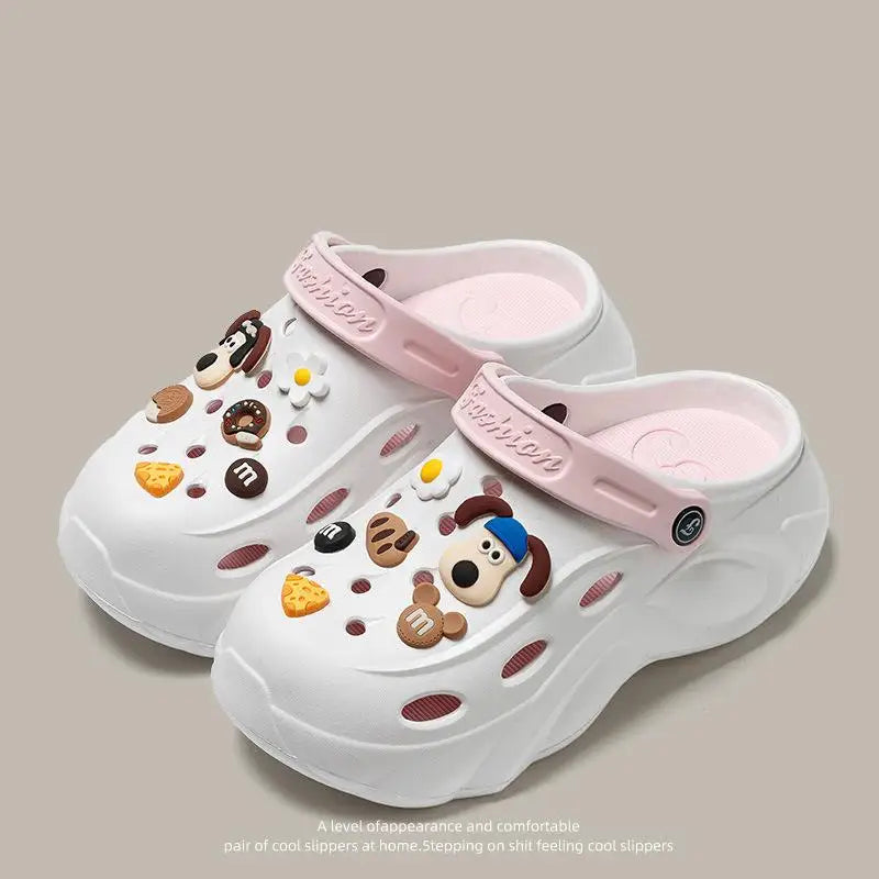 Women's Pearl-Accent Platform Clogs