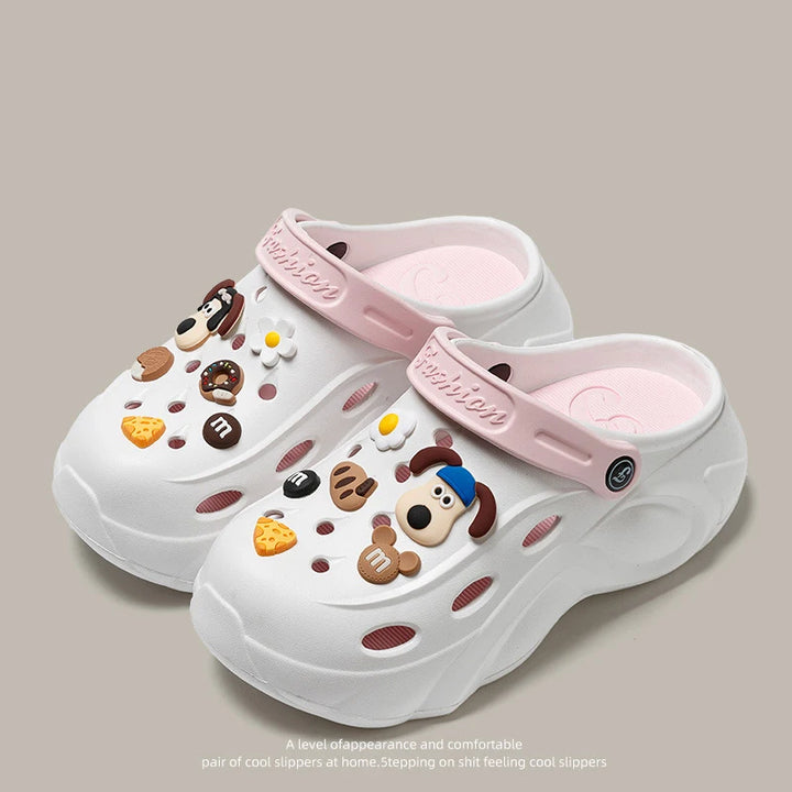 Women's Pearl-Accent Platform Clogs
