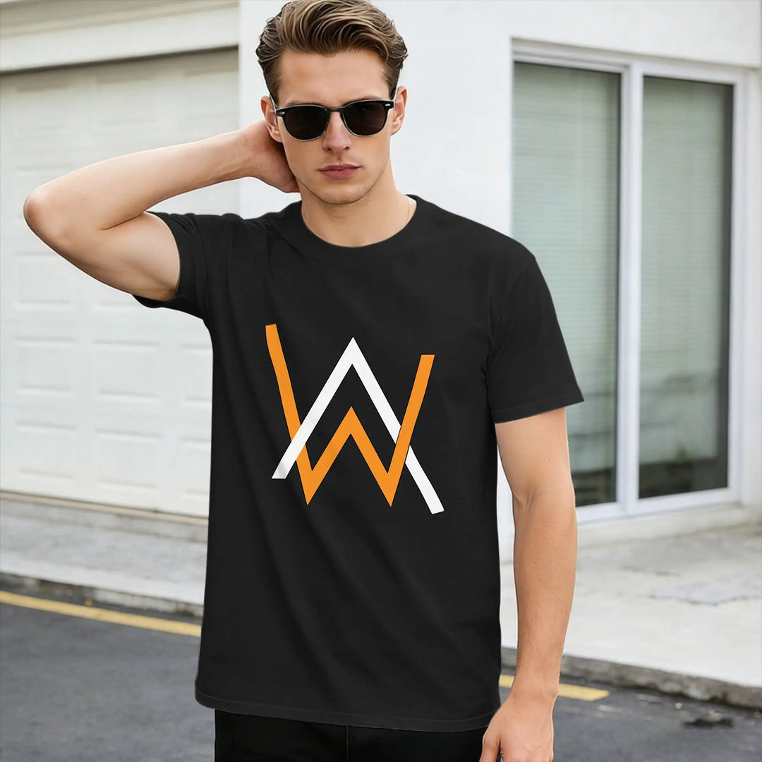 Men's Graphic Cotton T-Shirt – Casual Streetwear Tee