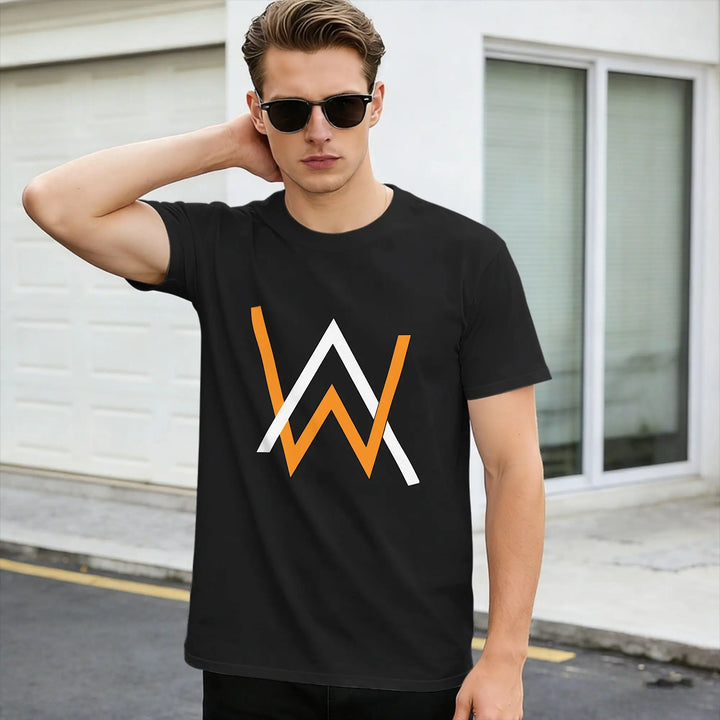 Men's Graphic Cotton T-Shirt – Casual Streetwear Tee