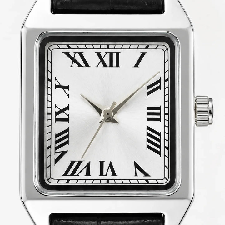 Women's Square Roman Numeral Watch – Quartz