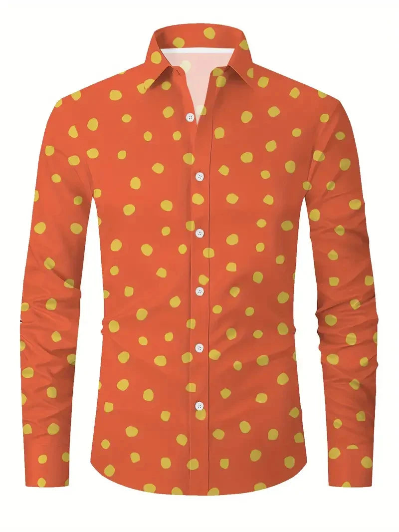 Men's Long-Sleeve Casual Shirt