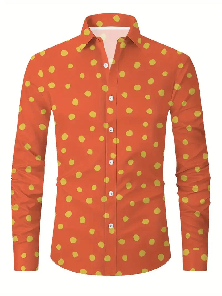 Men's Long-Sleeve Casual Shirt