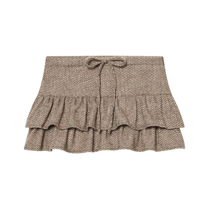Women's Stand-Collar Jacket & Pleated Skirt Set
