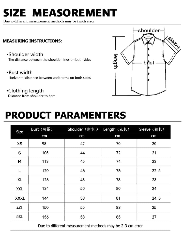 Men's Linen-Blend Short-Sleeve Casual Shirt