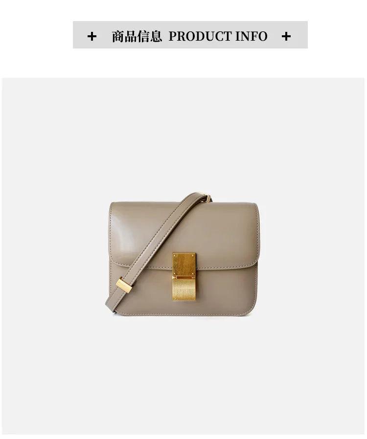 Luxury Genuine Leather Designer Handbag for Women