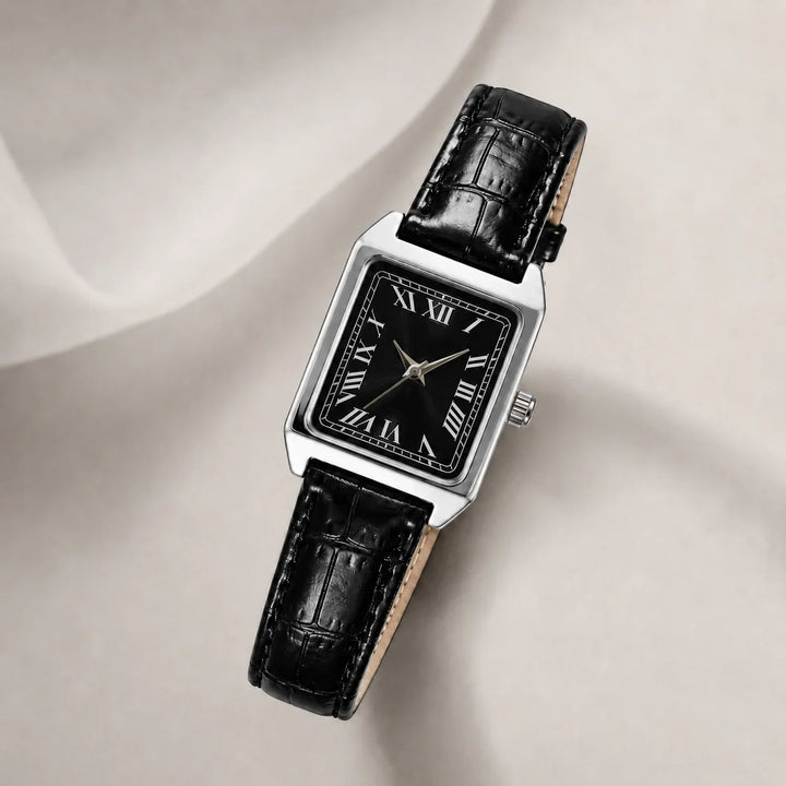 Women's Square Roman Numeral Watch – Quartz