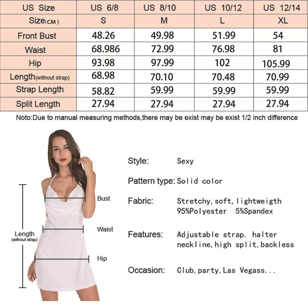 Elegant Backless Irregular Spaghetti Strap Mini Bodycon Dress