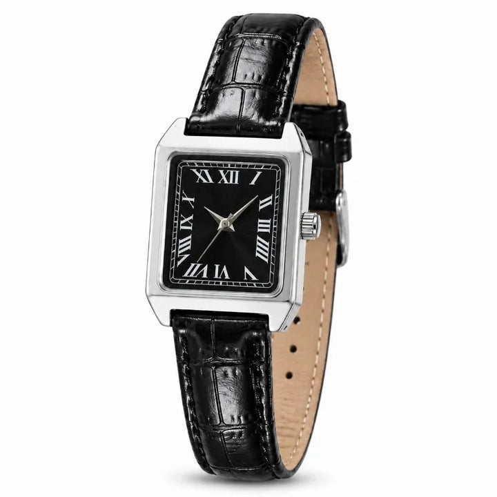 Women's Square Roman Numeral Watch – Quartz