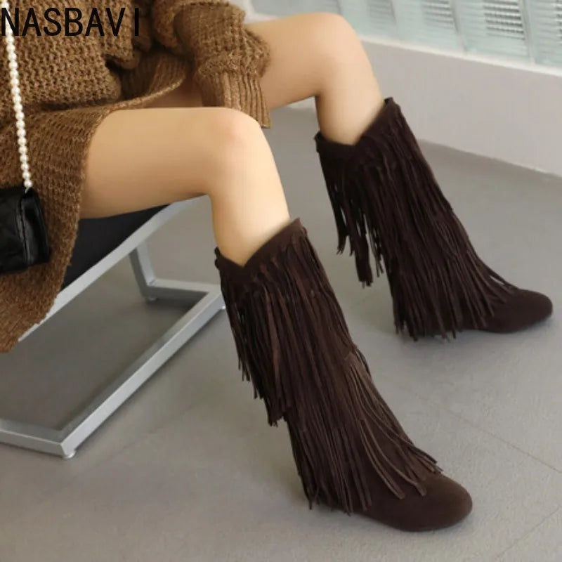 Women's Ankle Boots – Square Heel & Side Zip