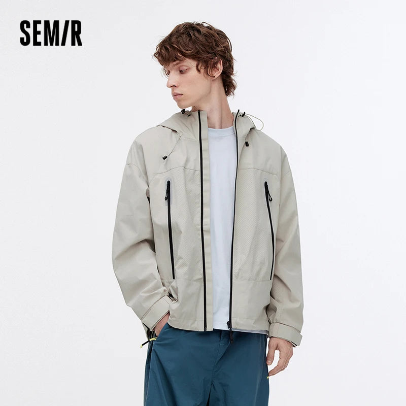 Men's Lightweight Hooded Jacket