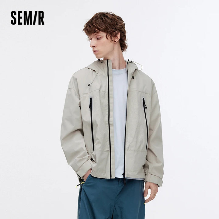 Men's Lightweight Hooded Jacket