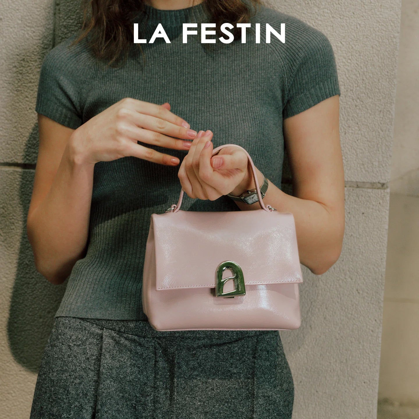 LA FESTIN Luxury Small Leather Shoulder and Crossbody Bag