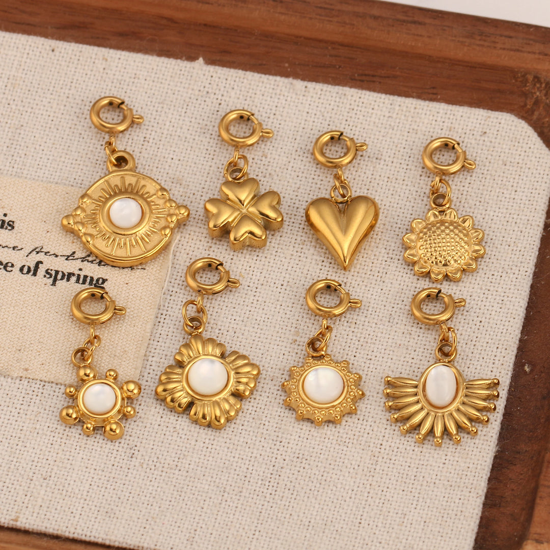 Stainless Steel Decorative Jewelry Charms