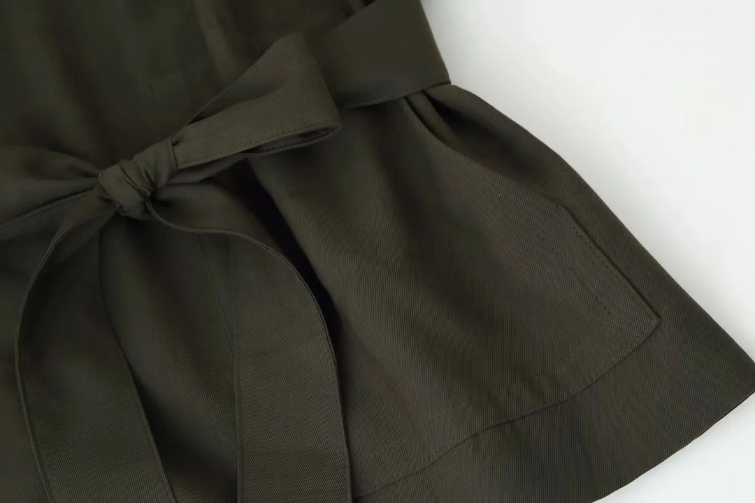 Women's Blazer & Pleated Pants Suit Set