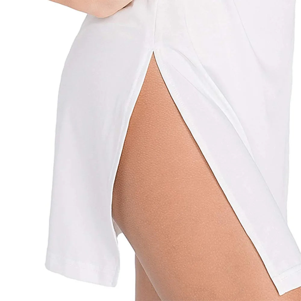 Elegant Backless Irregular Spaghetti Strap Mini Bodycon Dress