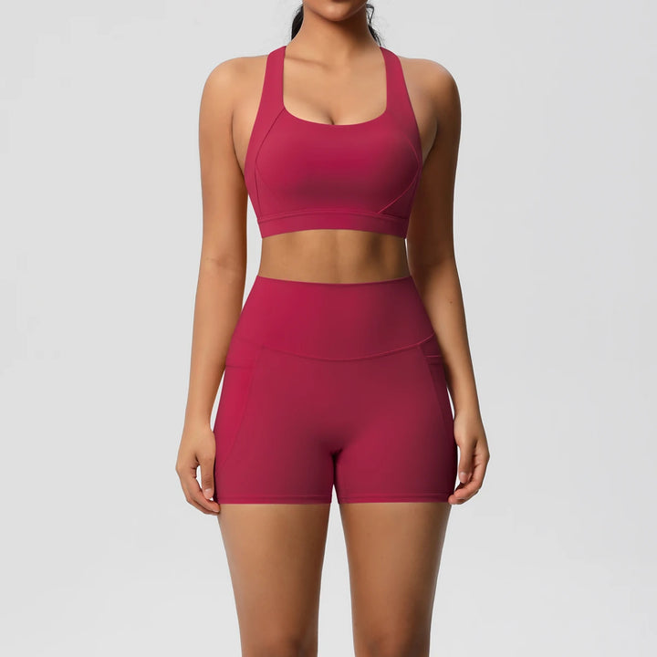 Women's 2-Piece Pocketed Activewear Set