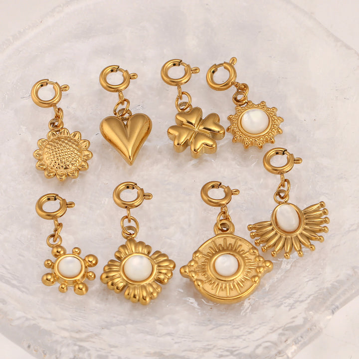 Stainless Steel Decorative Jewelry Charms