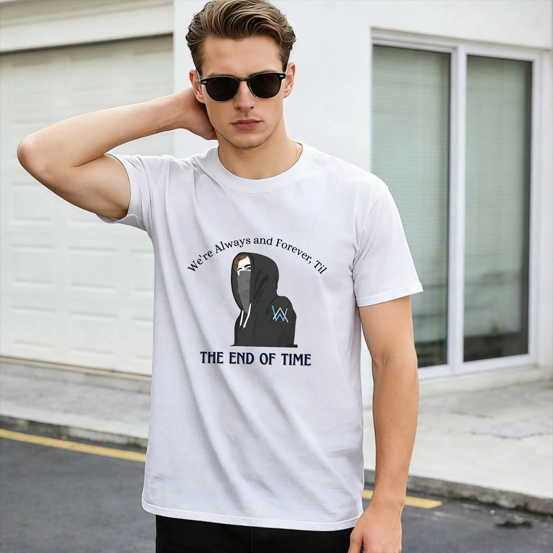 Men's Graphic Cotton T-Shirt – Casual Streetwear Tee
