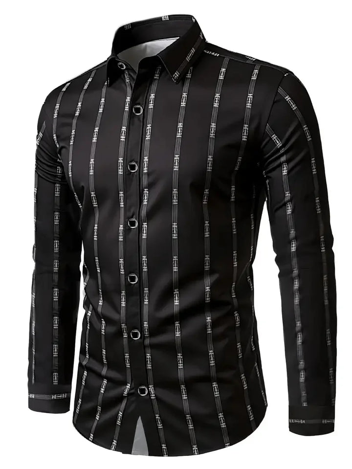 Men's Long-Sleeve Casual Shirt