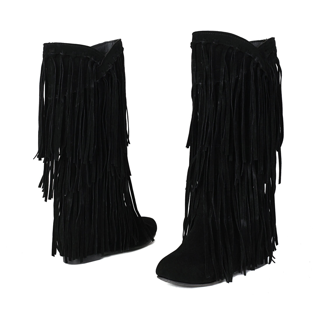 Women's Ankle Boots – Square Heel & Side Zip