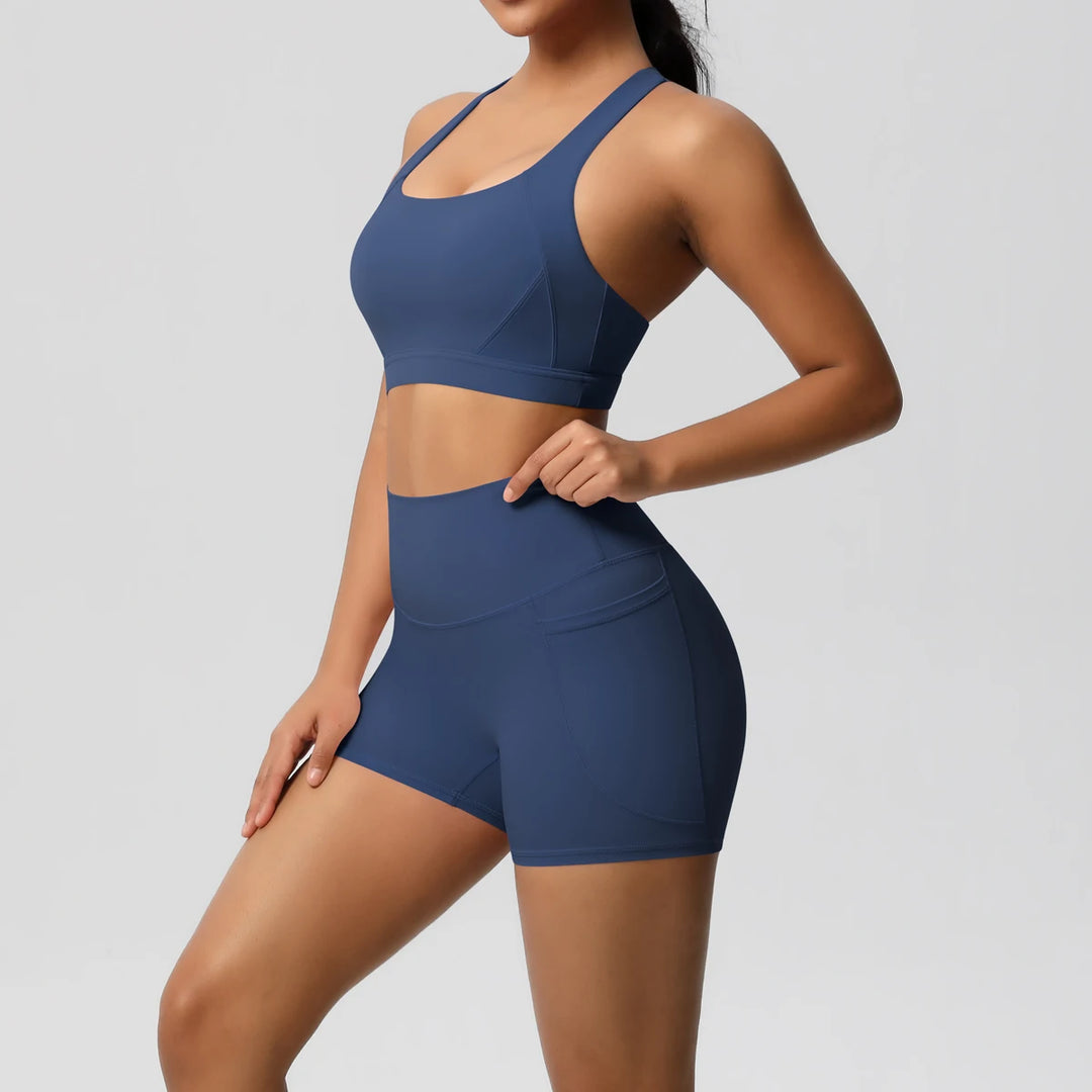 Women's 2-Piece Pocketed Activewear Set
