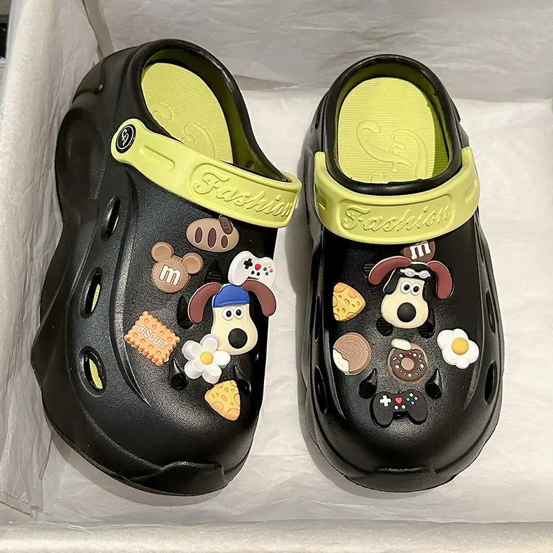 Women's Pearl-Accent Platform Clogs
