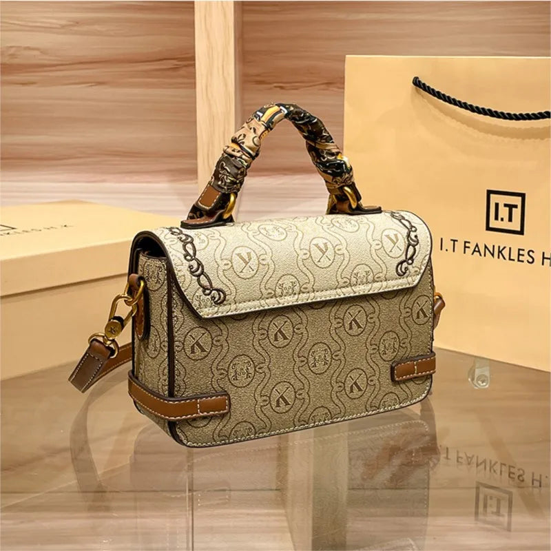 High-End Fashion Women's Shoulder and Crossbody Handbag