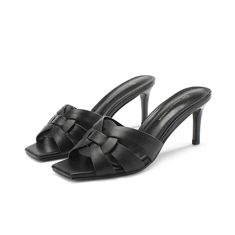 Women's High-Heel Slide Sandals