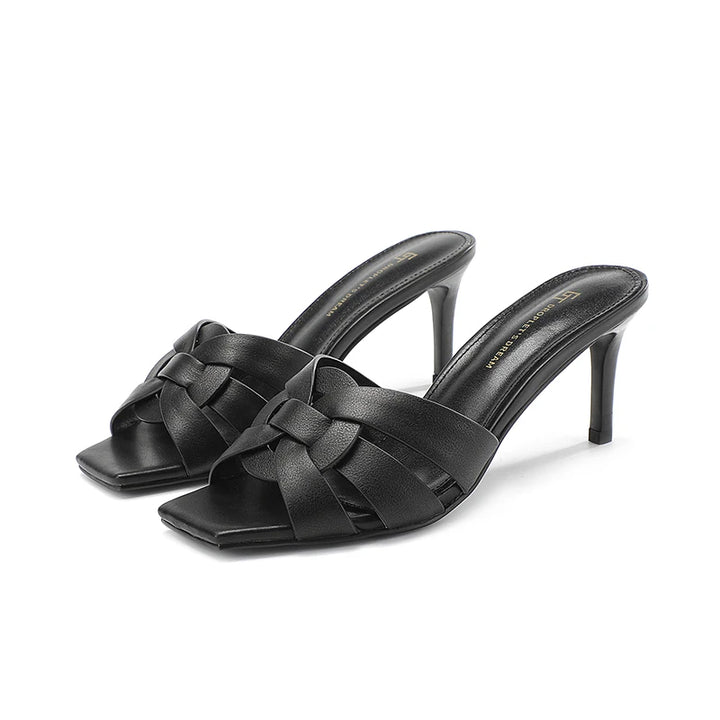 Women's High-Heel Slide Sandals