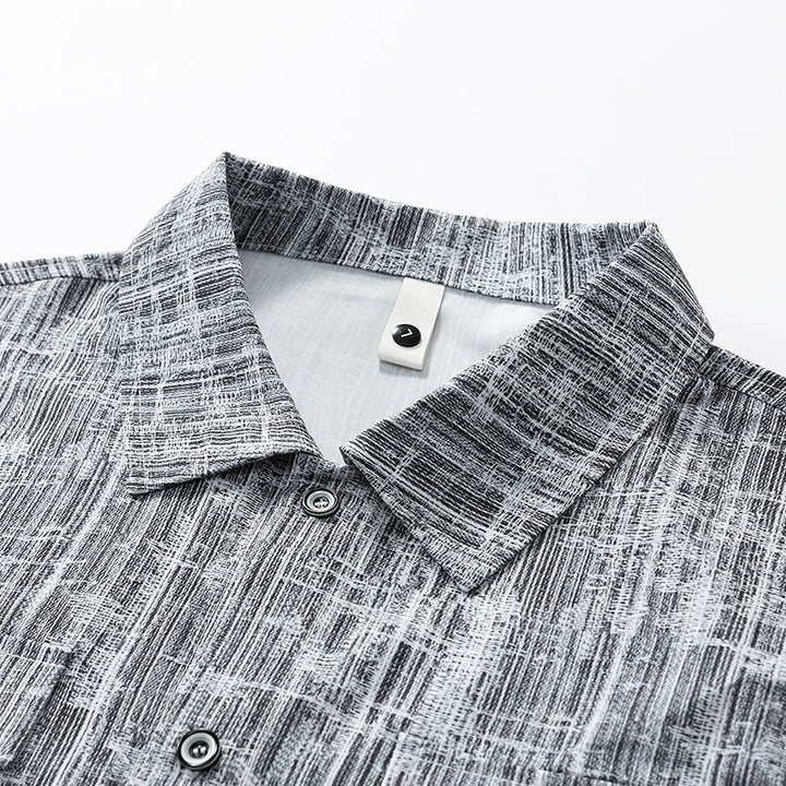 Men's Short-Sleeve Printed Shirt