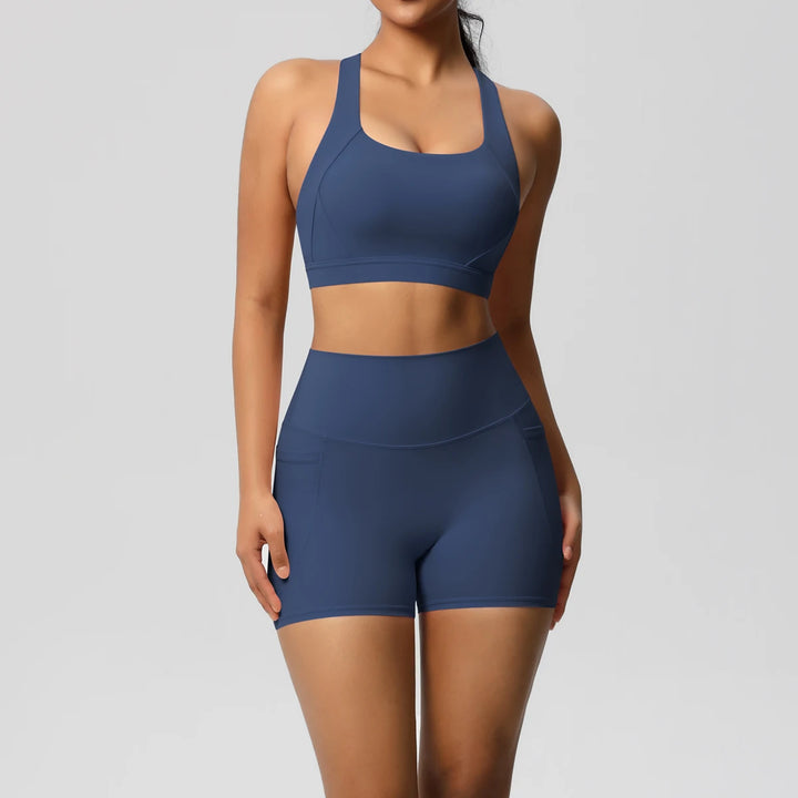 Women's 2-Piece Pocketed Activewear Set