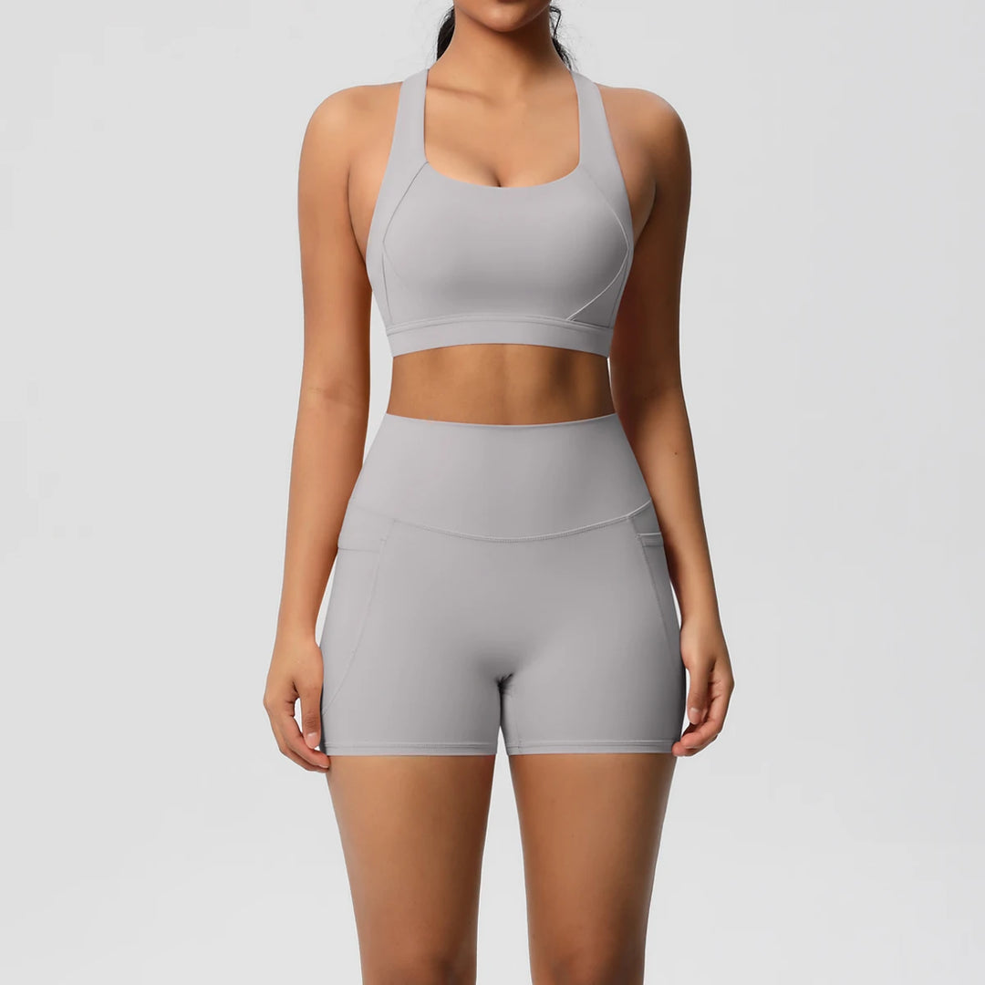 Women's 2-Piece Pocketed Activewear Set