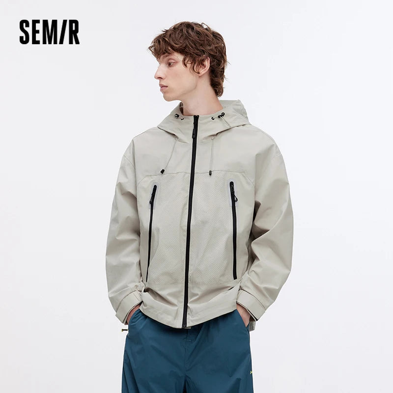 Men's Lightweight Hooded Jacket