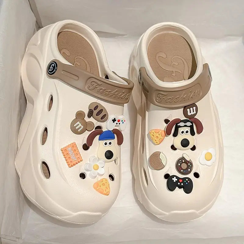 Women's Pearl-Accent Platform Clogs