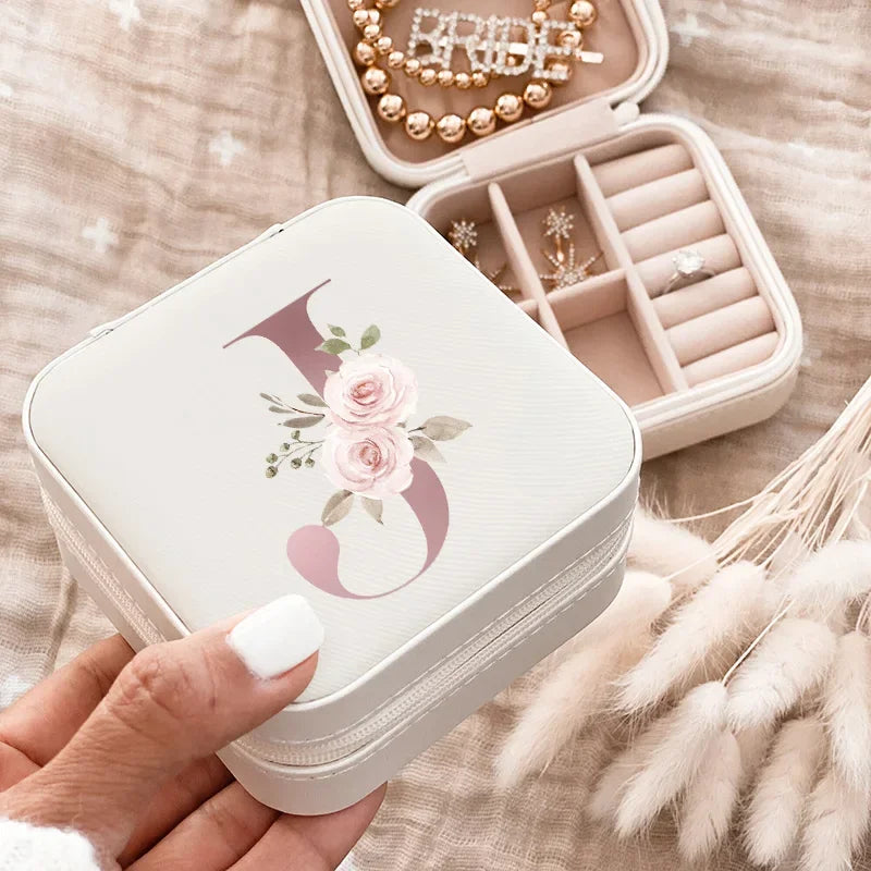 Compact Jewelry Travel Organizer Box